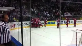 Denmark vs Latvia winning goal