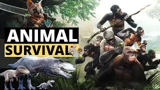 6 NEW ANIMAL SURVIVAL GAMES! Ancestors Humankind Odessey