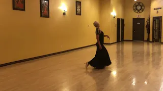 Solo practice is the most important to any ballroom dancing success. Slow Waltz