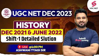 UGC NET June 2022 History Shift 1 | UGC NET History Previous Year Questions | Ashwani Sir