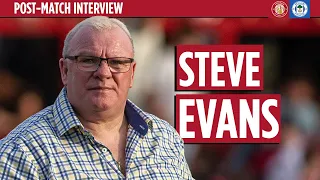 Steve Evans' reaction | Stevenage 1-0 Wigan Athletic