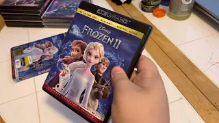 Frozen II (4K Ultra HD + Blu-ray + Digital Code) Unboxing