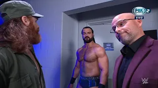 Sami Zayn habla con Adam Pearce sobre su lucha Wrestlemania 38 - WWE SmackDown Español: 08/04/2022