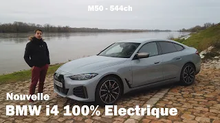 Nouvelle BMW i4 /// M50 - 544ch , La première Berline Full ELECTRIQUE par BMW