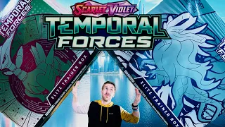 Pokemon's Newest Temporal Forces Elite Trainer Boxes are LOADED!