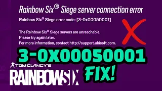 Fix Rainbow Six Siege Error: Ultimate Guide to Troubleshooting Server Issues & Updates!