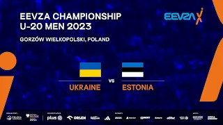 Mistrzostwa Europy Wschodniej (EEVZA) U20 Mężczyzn: Ukraina - Estonia