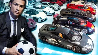 Conoce la millonaria colección de carros de CR7