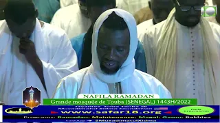 (Touba) Nafila 22em Nuit à la Grande Mosquée de Touba Ramadan 1443H 2022