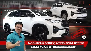 TERLENGKAP!! MODIFIKASI TOTAL ZENIX Q MODELISTA LUXURY ALA DETAILING BROTHERS