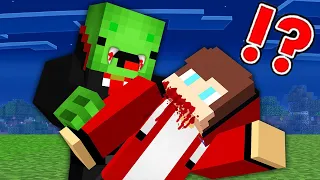 Mikey Became a VAMPIRE and Bite JJ in Minecraft - Maizen