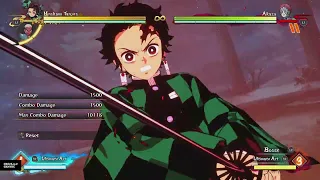 TANJIRO SOLO TOD 100% DAMAGE - DEMON SLAYER