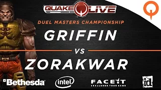 Griffin vs ZorakWar - Sinister / Battleforged / Cure / Furious Heights / Hektik (QuakeCon 2016)