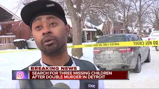Kids missing after man, woman shot, killed inside home on Detroit's east side