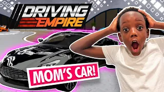 We Matched My Moms Aston Martin In Driving Empire! | Roblox