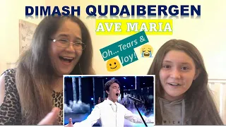 DIMASH | AVE MARIA | Awesome Reaction