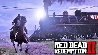 O GRANDE ROUBO AO TREM!!! (RED DEAD REDEMPTION 2)