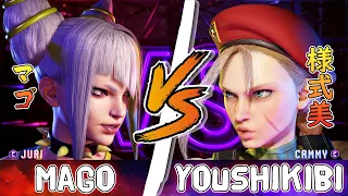 【SF6】✌️ Mago (Juri) vs Youshikibi (Cammy) ✌️ - Street fighter 6