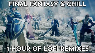 1 Hour of Final Fantasy Chill LoFi Remixes - Study/Sleep/Relaxation