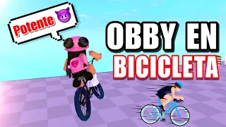 OBBY EN BICICLETA + STORYTIME POTENTE 😈 (ROBLOX)