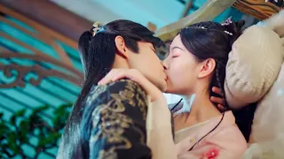 General and fox demon, spend a wonderful night #chinesedrama #kiss #love