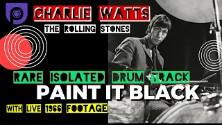 ROLLING STONES | PAINT IT BLACK | ISOLATED DRUMS | CHARLIE WATTS