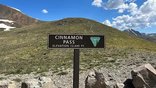 Cinnamon Pass 4x4 road in stock Lexus GX460, Silver Creek TH to Animas Forks