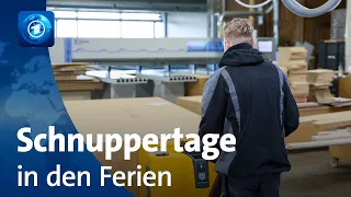 Nachwuchsmangel im Handwerk: Mini-Praktikum während der Ferien