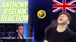 Anthony Jeselnik - A Great Reason Not To Be Religious Reaction 🇬🇧Brit Reacts