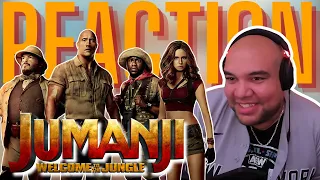 FIRST TIME WATCHING Jumanji: Welcome to the Jungle MOVIE REACTION!!