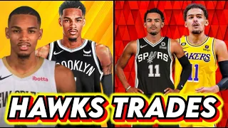 Potential Atlanta Hawks Trades | Dejounte Murray Trades, Trae Young Trades and more Hawks deals!