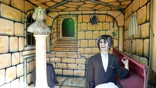 Graf Dracula und Statue Animatronics - Grabkammer Geisterstadt (Fellerhoff)