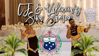 CJ & Valencia’s Siva Samoa 🇼🇸 at Frank & Theresa’s Wedding.