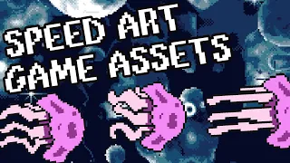 Speed Art Game Assets | #1 | A Jelly