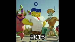 EVOLUÇÃO DO BOB ESPONJA (1999-2021)