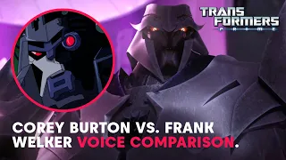 Audio Clips Of Corey Burton Vs. Frank Welker Voicing Megatron | Transformers Voice Comparison