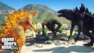 Nuclear Godzilla Vs Zilla 1998, Skull Crawler ( GTA V Mods )