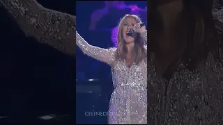 the emotional performance of "all by myself" @CelineDion