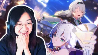 I'M SINGING & DANCING & SIMPIN- | Version 2.0 Music Video — "WHITE NIGHT" REACTION Honkai: Star Rail