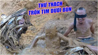 Thử Thách Trốn Tìm Dưới Bùn - Không Nhịn Được Cười Với Thuật Ẩn Thân Dưới Bùn Của Mao Đệ Đệ