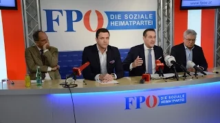 HC Strache verurteilt Anschlagserie