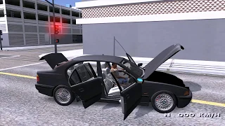 1999 BMW E39 535i - STOCK FAILS CRASH Video Game GTA _REVIEW