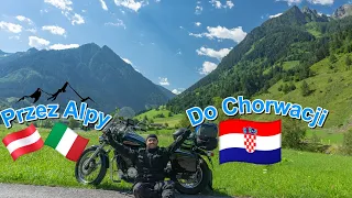 Motorcycle journey - Through the Alps to Croatia
