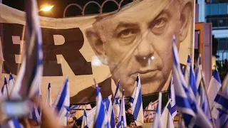 Zehntausende Israelis demonstrieren erneut gegen umstrittene Justizreform | AFP
