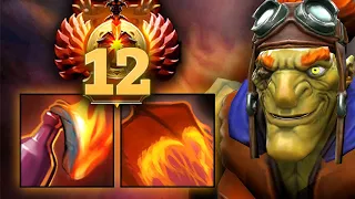 Саппорт 12 ранга играет на Бетрайдере! - Batrider 7.35 DOTA 2