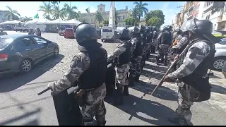 SSP Bahia desmonta acampamentos de bolsonaristas antidemocráticos; Ação ocorre em SSA, FSA e Alag.