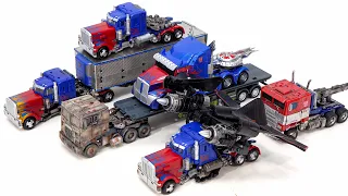 Transformers Movie Voyager Optimus Prime 8 Masterpiece Truck Car Vehicle Robot Toys