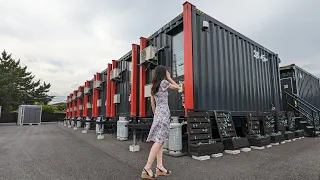 Japan Container Hotel Experience | Surprisingly Comfortable | A Hero in Times of Disaster🥰🛌