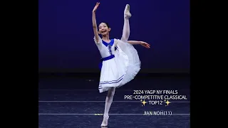 (24.04.12) 2024 YAGP NY FINALS Graduation ball (PRE-COMPETITIVE TOP12) / JIAN NOH