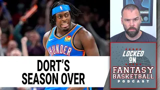 Lu Dort's Season Is Over | NBA Fantasy Basketball Game Recaps | Tuesday March 8